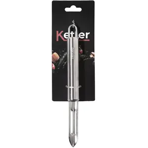 Vegetable Peeler KETLER 9141533 with ergonomic handle, stainless steel blade