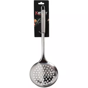 Kitchen foam/skimmer spoon KETLER Poly 9141601 – plastic cooking utensil for skimming and serving