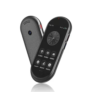 Portable voice translator MAXCOM MT100 4G, multilingual speech translation, compact handheld device