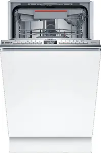 Bosch Serie 4 SPV4HMX49E Fully Built-in Slimline Dishwasher with 10 Place Settings, Home Connect, 44 dB Noise Level, and Energy Class E