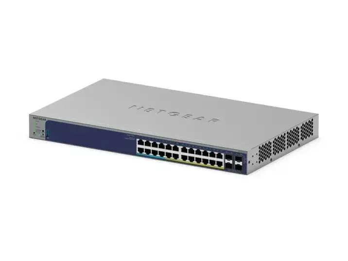 Netgear GS728TXUP pārvaldāms Gigabit PoE slēdzis Photo 3