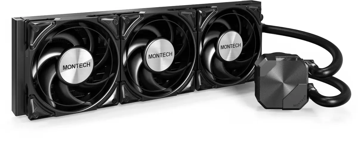 Система жидкостного охлаждения Montech HyperFlow Silent 360 Photo 6