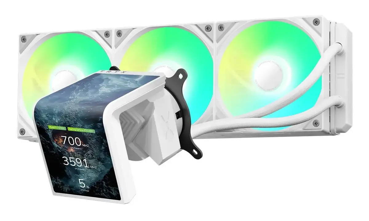 Fractal Design TRYX PANORAMA SE ARGB 360 мм жидкостный кулер Photo 2