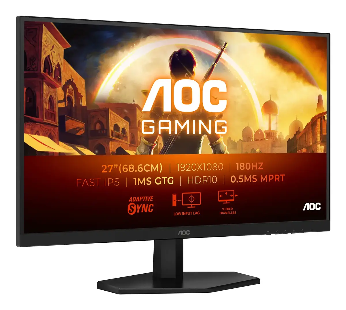 AOC G4 27G42E 27" Full HD игровой монитор Photo 3