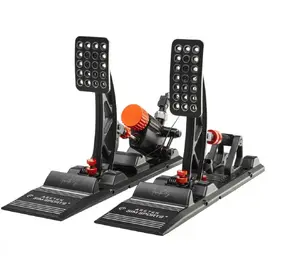 Gaming Pedal Set Asetek Invicta S-Series THORP II Black