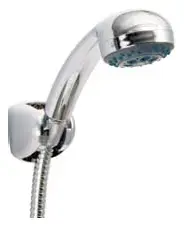 Shower set INVENA MINI KLIO — shower head holder and 150 cm shower hose