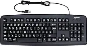 Keyboard Geemarc 3521350020779 — large keys, large print