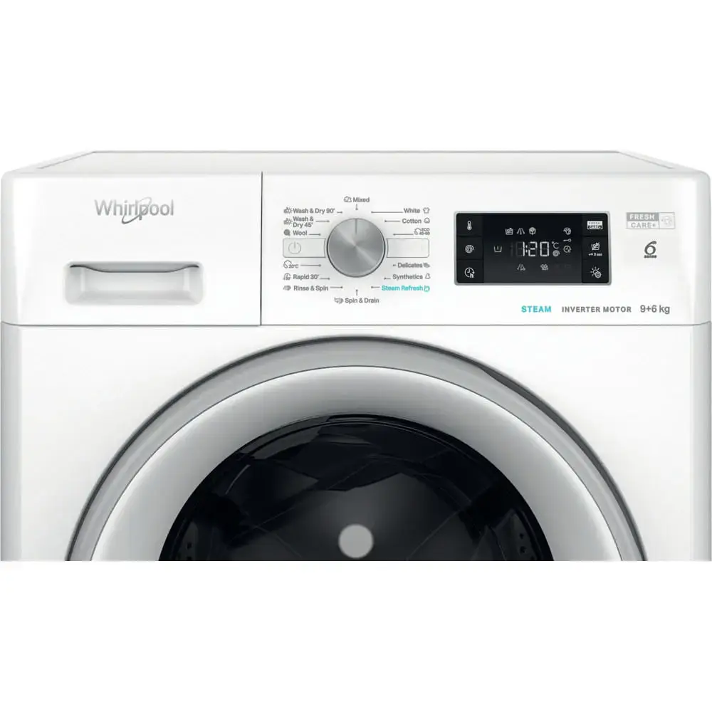 Whirlpool стиральная машина-сушилка FFWDB 964489 SV EE Photo 6