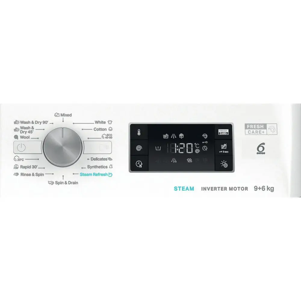 Whirlpool стиральная машина-сушилка FFWDB 964489 SV EE Photo 8