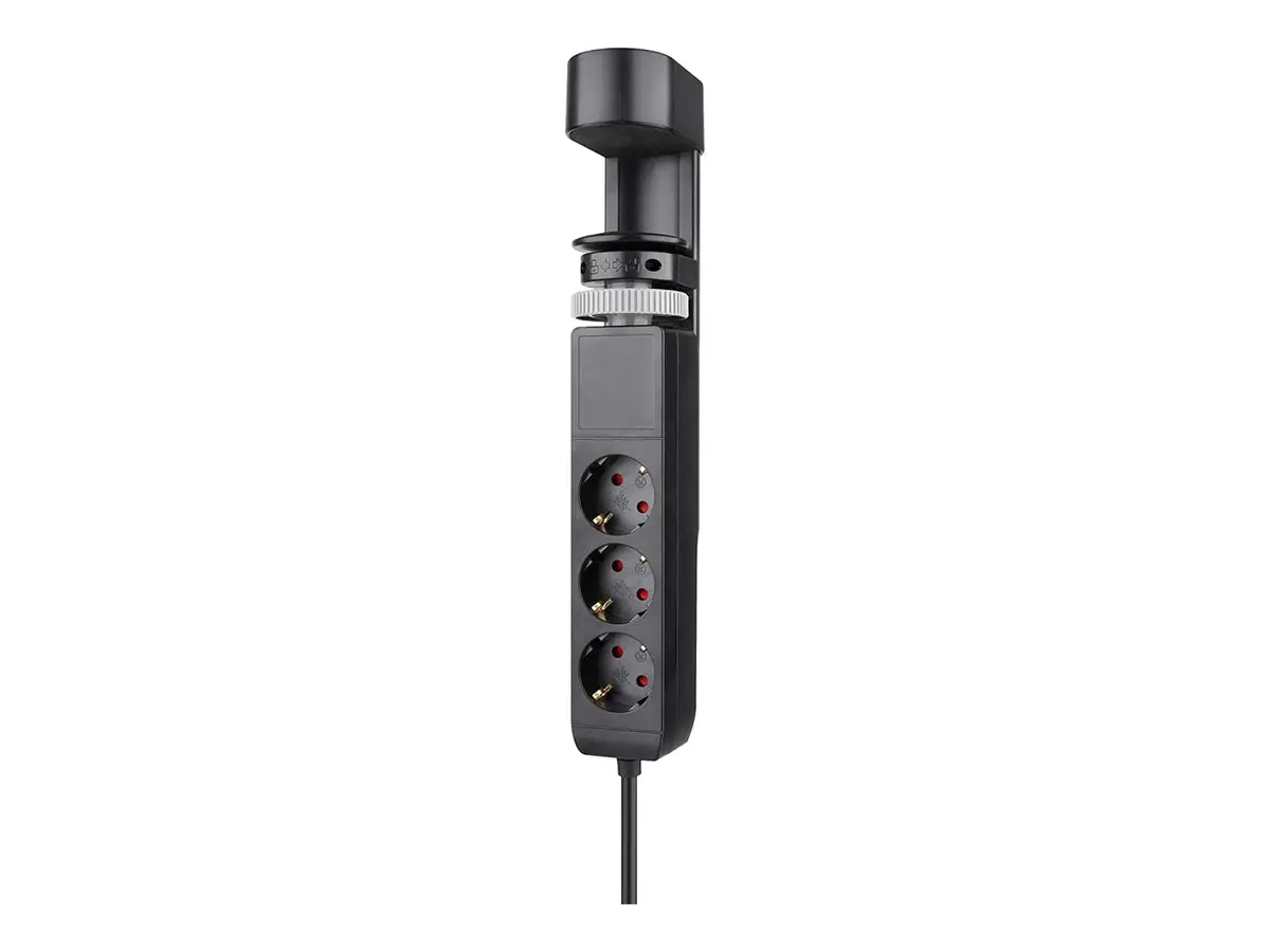 Galda kontaktligzda Neomounts DS22-840BL6 USB-C USB-A