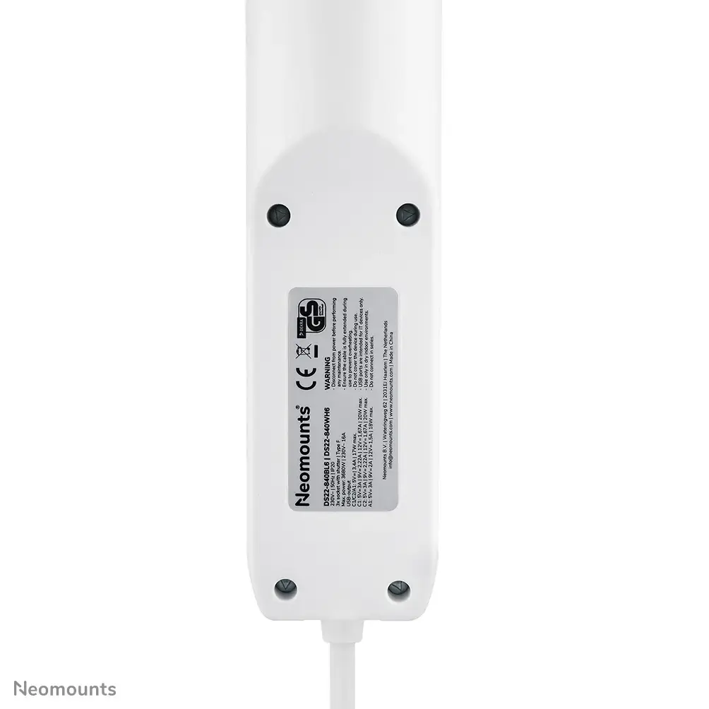 Настольная розетка Neomounts DS22-840WH6 Photo 10
