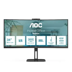 LED дисплей AOC CU34V5CW 34" 3440 x 1440