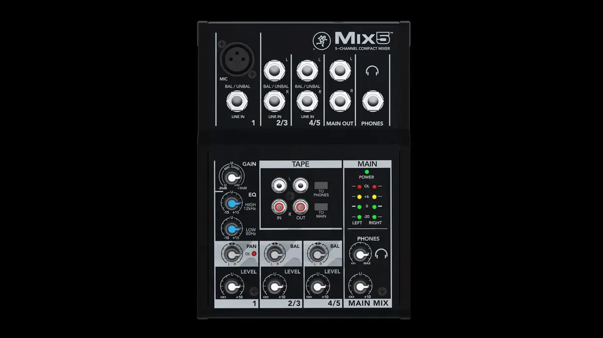 Mixer Mackie Mix5 Photo 5