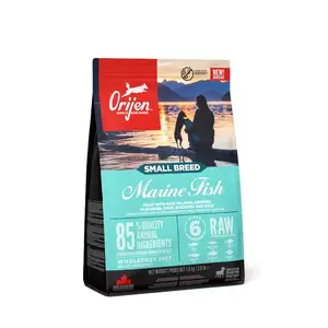 Сухой корм для собак Orijen Small Breed Marine Fish 1.8 кг — беззерновой, 40% белка, для взрослых мелких собак