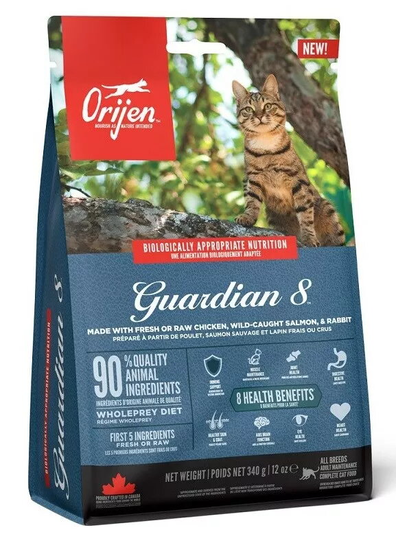 Sausais kaķu barības Orijen Guardian 8