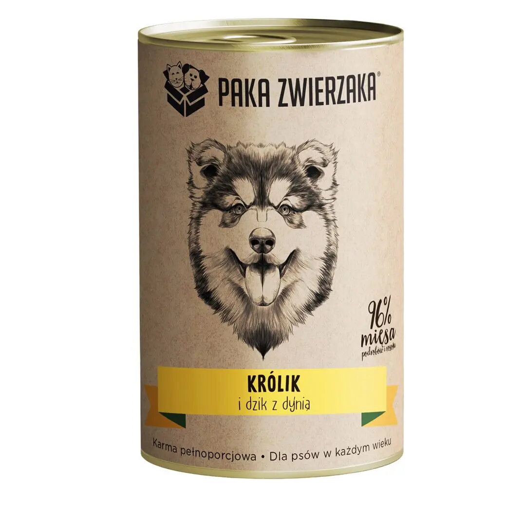 Mitrā suņu barība PAKA ZWIERZAKA Truša