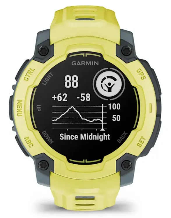 GARMIN Instinct E Lime 45 mm viedpulkstenis Photo 6