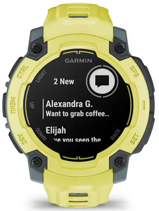 GARMIN Instinct E Lime 45 mm viedpulkstenis Photo 10