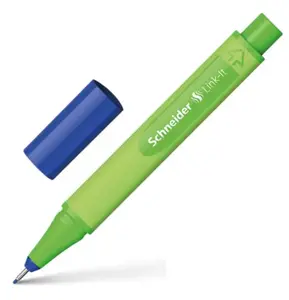 Финелайнеры Schneider Electric Link-It — синие чернила, пластиковый корпус, упак. 10 шт.