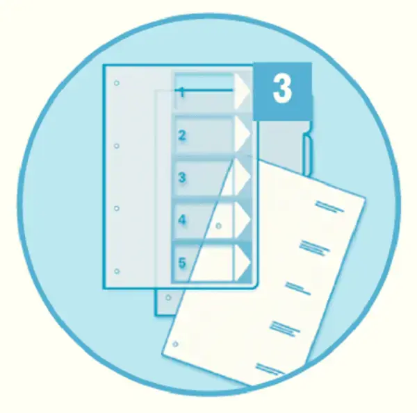 Storage media label ESSELTE 2703 Photo 4