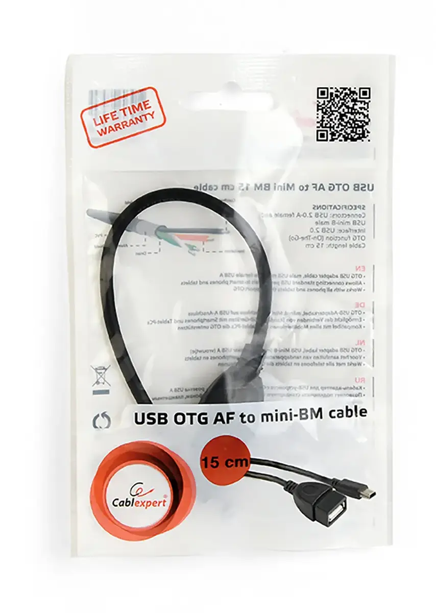 GEMBIRD USB 2.0 Mini-USB B → USB A 0,15 м Photo 4