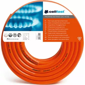 Шланг газовый Cellfast модель 20-040 для пропан-бутана, внутр. Ø 9 мм, стенка 2,5 мм, длина 25 м