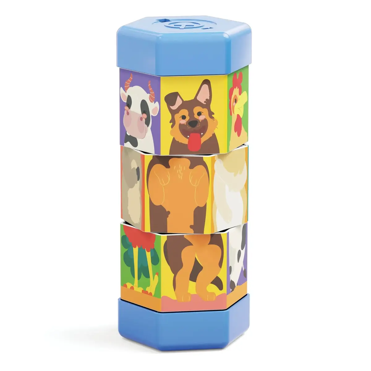 Quercetti 02582 Mix & Match Animals Learning Toy Photo 3