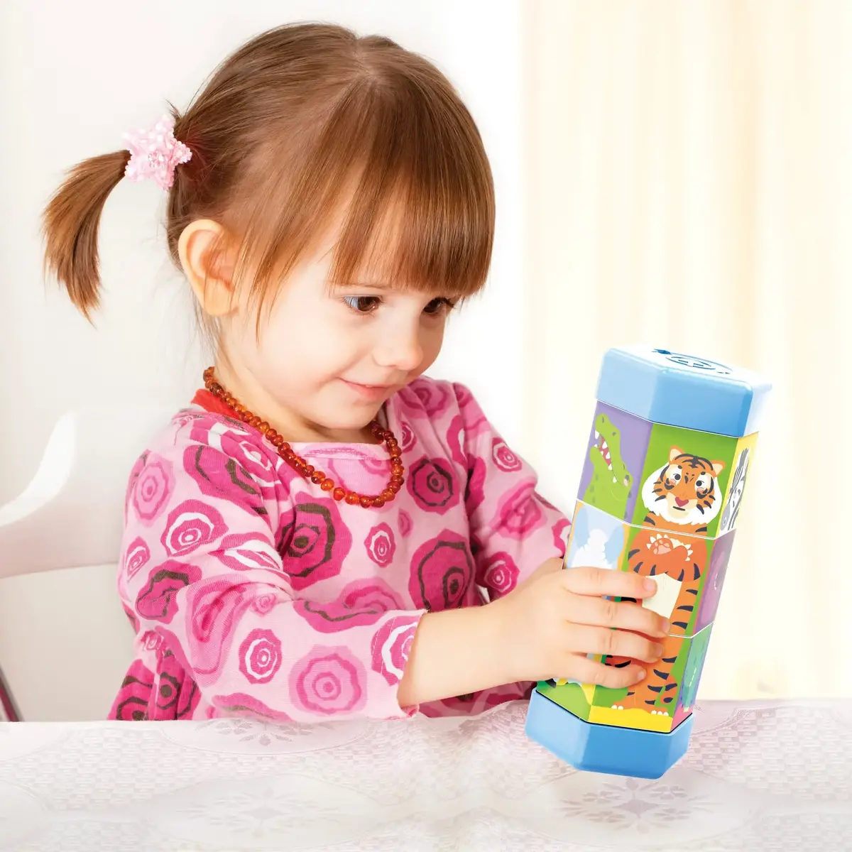 Quercetti 02582 Mix & Match Animals Learning Toy Photo 4