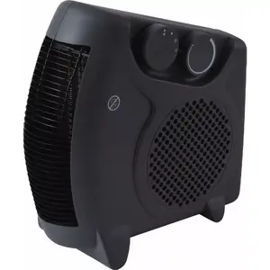 Standing and Lying Fan Heater Volteno VO2448 1000W/2000W Black