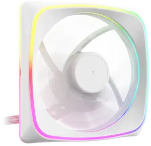 120mm Case Fan Sharkoon SHARK Lights RGB PWM White — RGB lighting, PWM speed control