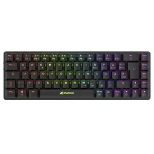 Sharkoon PureWriter W65 Keyboard Gaming RF Wireless QWERTZ German Black