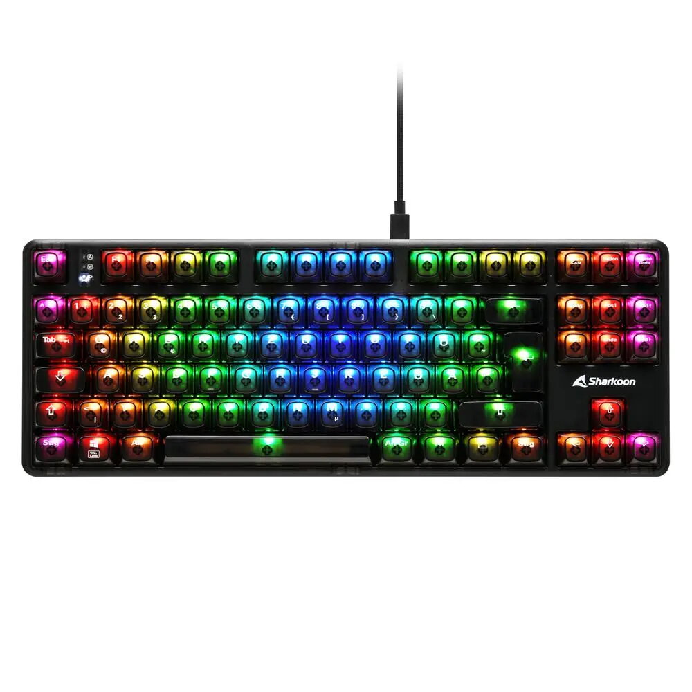 Sharkoon SGK70W spēļu tastatūra Tenkeyless bezvadu