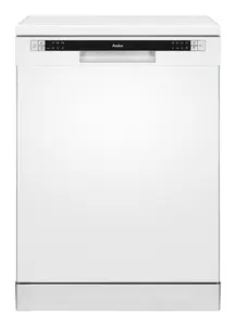 Freestanding dishwasher Amica DFM61E6qWMG full size 60 cm with 6 programs, energy class E and 49 dB noise level in white