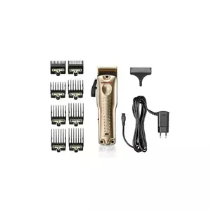 Matu trimmeris BABYLISS FX825GE ar titāna asmeņiem, 3300 mAh akumulators, zelta
