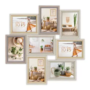 Multi picture frame ZEP VZ882 Wood Wall 405x460 mm