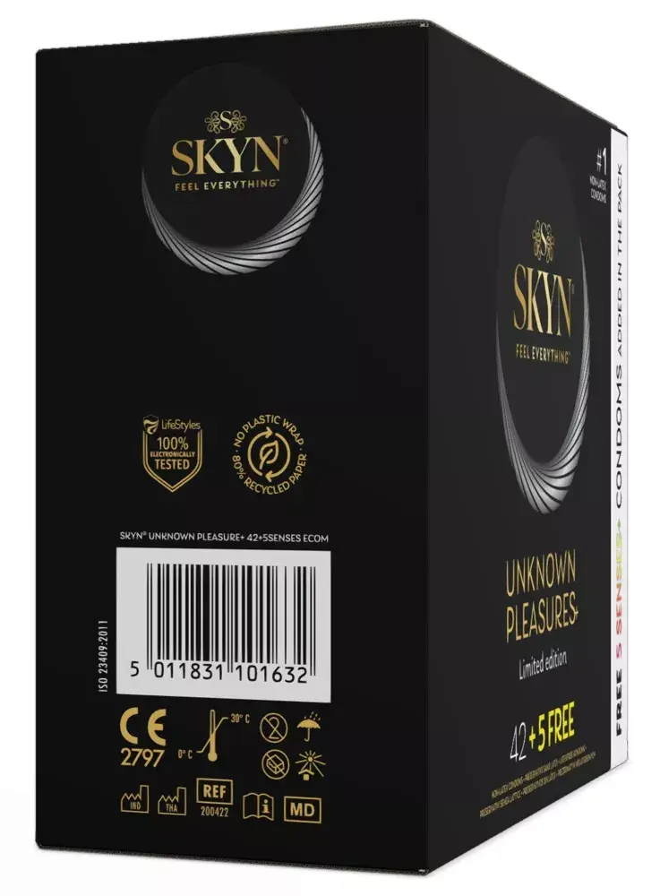 Презервативы SKYN Unknown Pleasures 47 шт Photo 2