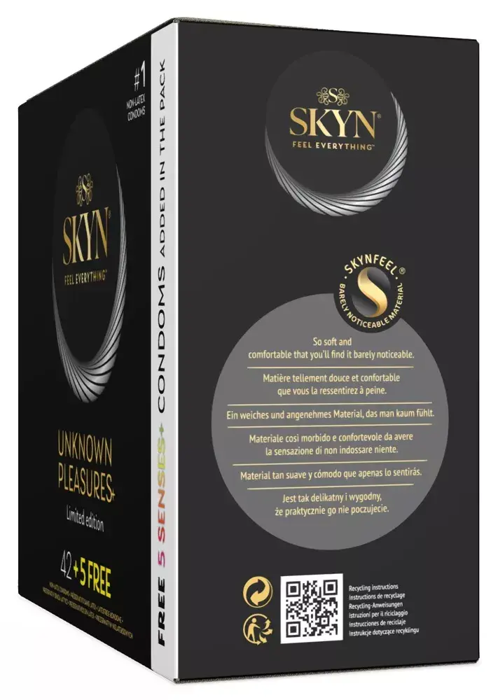 Презервативы SKYN Unknown Pleasures 47 шт Photo 3