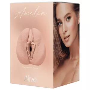 Masturbator Alive S Amelia TPE flesh color, realistic vagina shape, 13.4 cm length, Ø outer 7.9 cm
