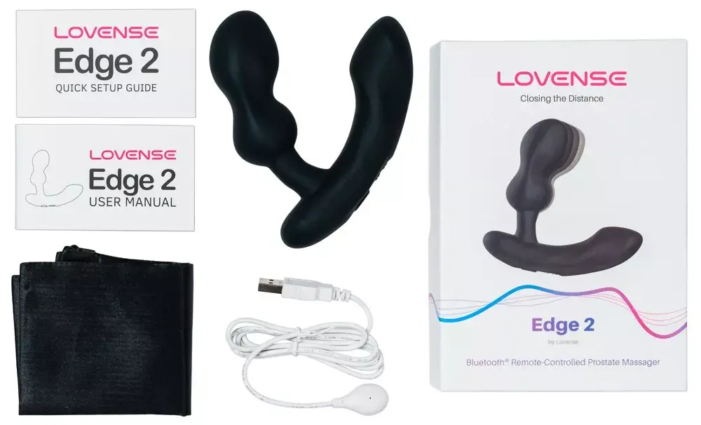LOVENSE Edge 2 анальный вибратор — силикон, Bluetooth Photo 6