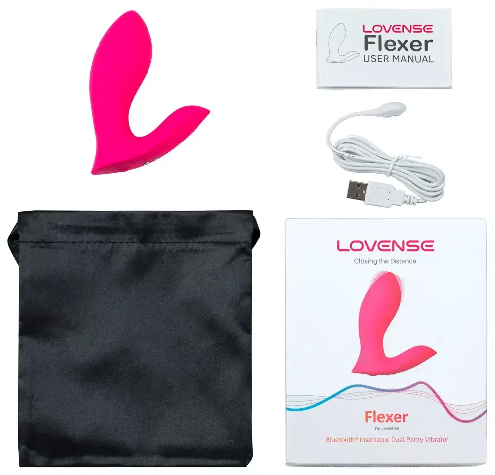Вставной двойной вибратор LOVENSE Flexer Photo 8