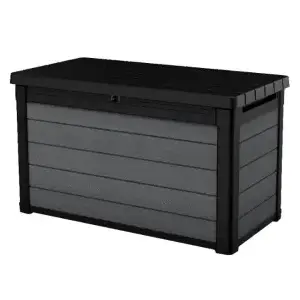 Storage bin Keter CORTINA 100G rectangular grey 380 L for garbage storage