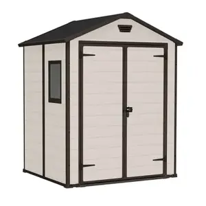 Plastic shed Keter Manor 6x5 Double Door Gable Roof 1850x1520x2260 mm