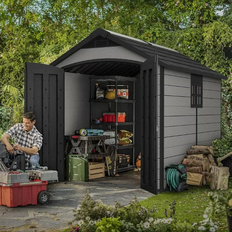 Keter Premier 7511 outdoor garden shed Photo 3