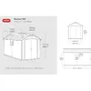 Keter Premier 7511 outdoor garden shed Photo 6