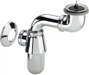 Washbasin Siphon VIEGA DN 32 model 148355, chrome finish