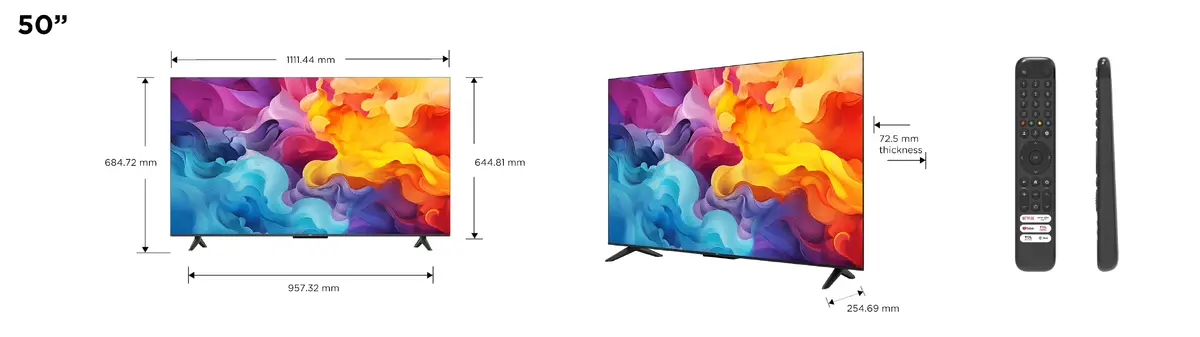 Televizors TCL P655 50P655 Photo 12