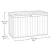 Keter Darwin Box 662L outdoor storage box Photo 2