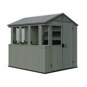 Outdoor Potting Shed Keter Darza skunis 6x8 — durable weather-resistant garden storage