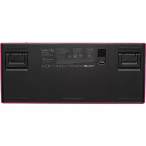 Logitech G PRO X TKL - Tastatūra - Ar aizmugurējo apgaismojumu - Bezvadu - 2,4 GHz, Bluetooth - AZERTY - Franču - Taustiņu pārslēgs: taktilā - rozā (920-012156)