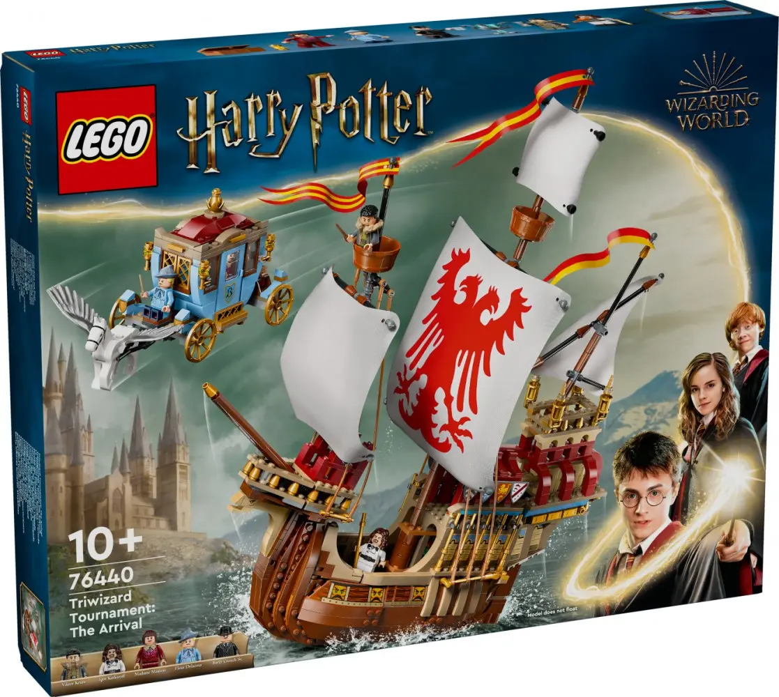 LEGO Harry Potter Trīsburtu turnīra ierašanās